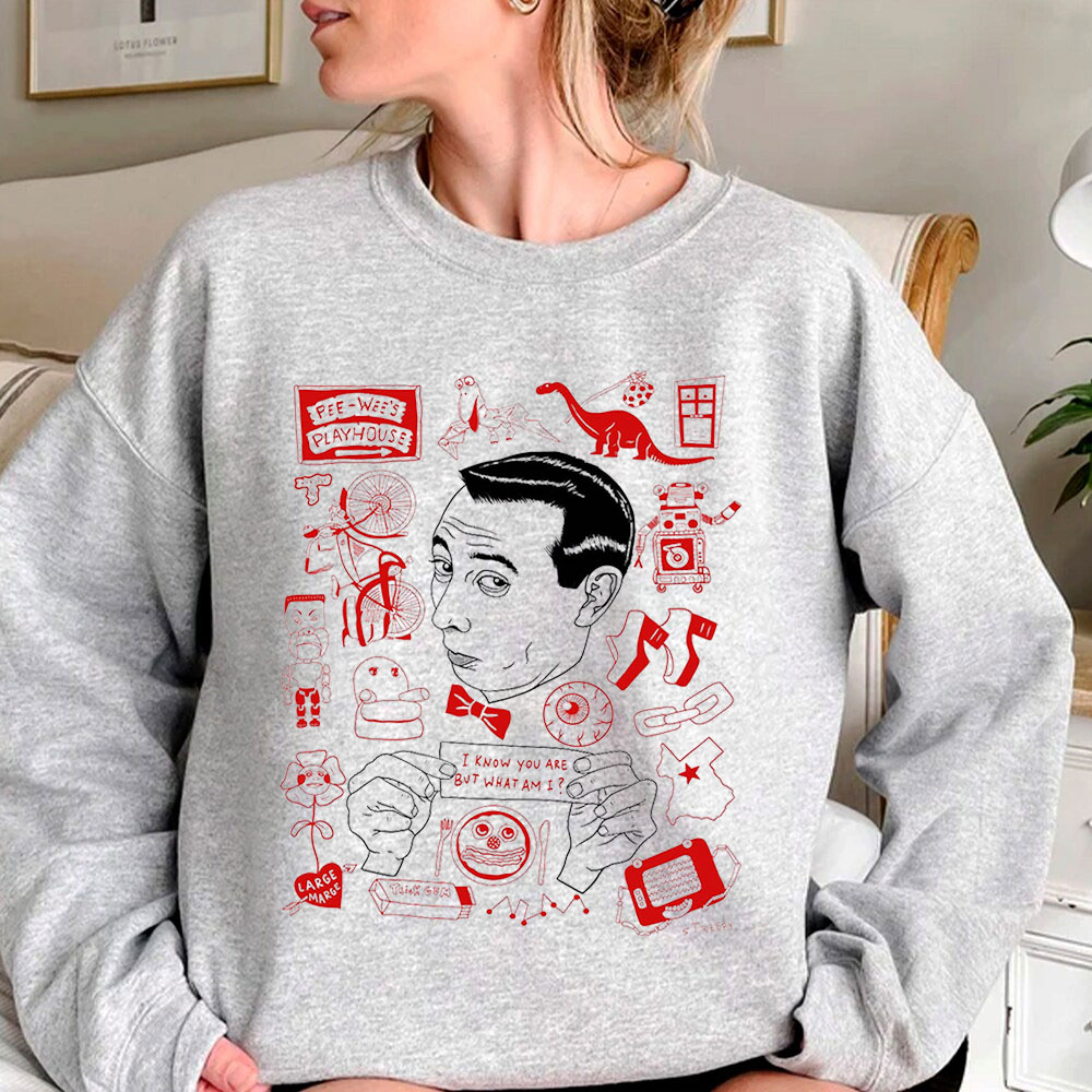 Cool Design Pee Wee Herman Sweatshirt Gift For Movie Lover